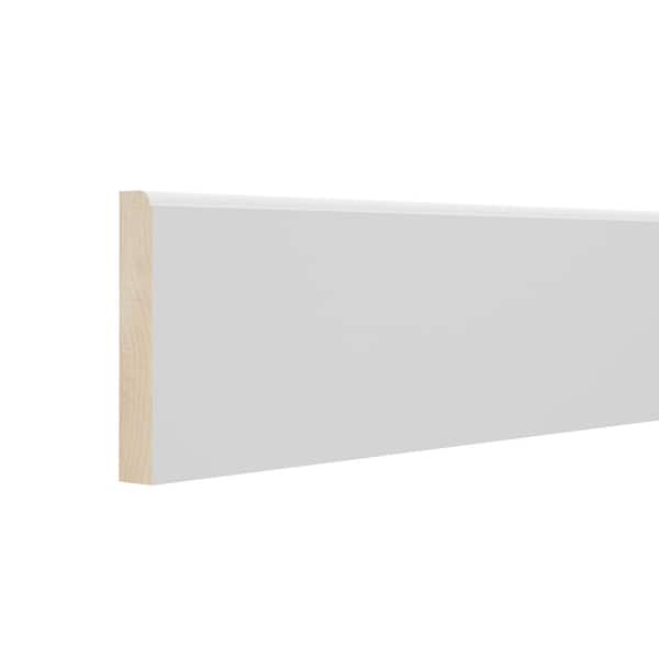 White Baseboard Molding